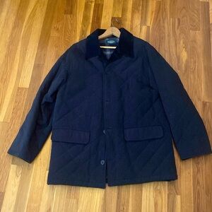 Arcadia Men’s Blue Collared Jacket Size M